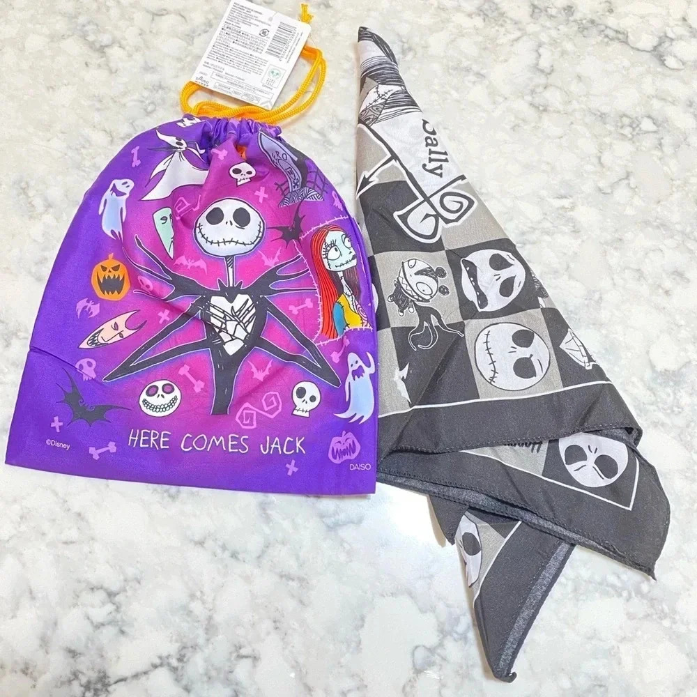 Nightmare Before Christmas Drawstring Bag & Bandanna